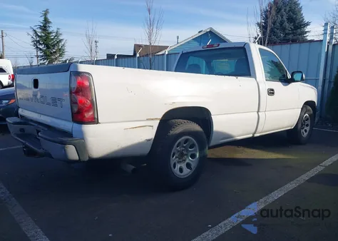 2006 Chevrolet Silverado 1500 Work Truck from USA, damaged, VIN 3GCEC14X06G158384